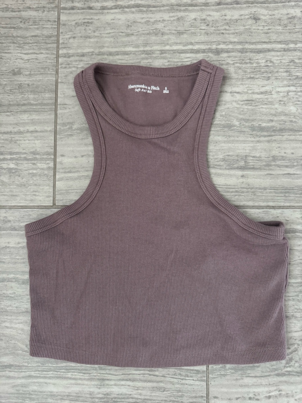 2-Piece Ribbed Crop Top Bundle | Abercrombie & Fitch + Topshop